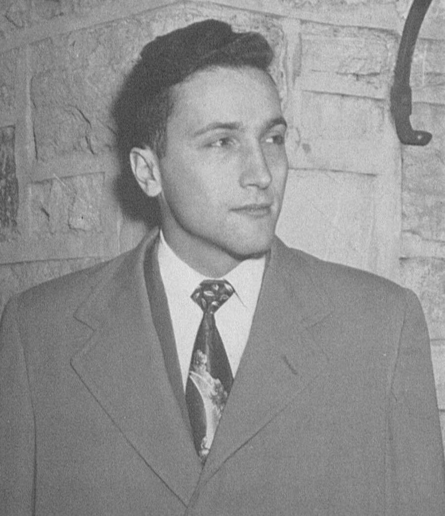 Dick Schweiker in La Vie, the Penn State yearbook, the year he graduated with a degree in psychology.